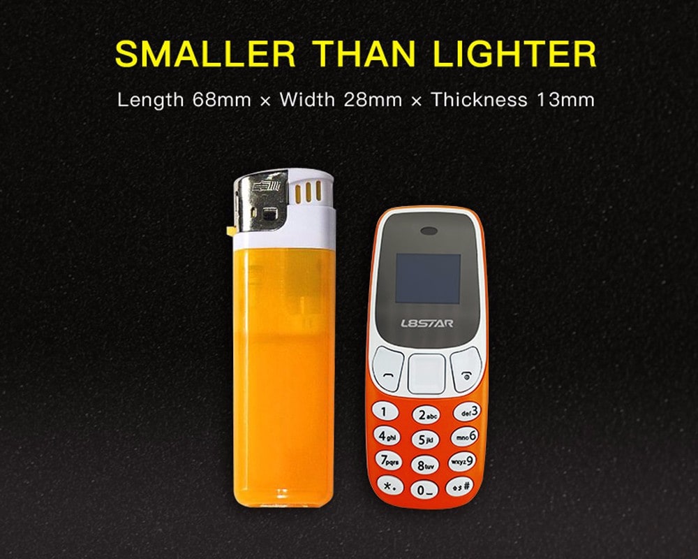 Ultra Mini Κινητό Τηλέφωνο SIM & Bluetooth Ακουστικό Handsfree - Mini CellPhone